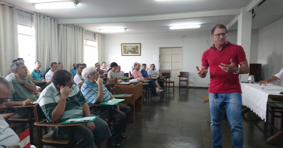 Saudação de Frei Felice Cangelosi aos frades de Minas Gerais - Província  Nossa Senhora da Piedade