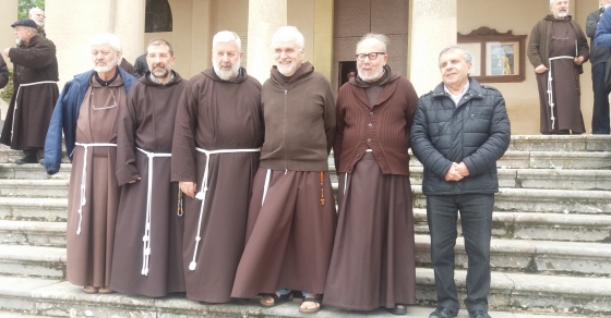 Saudação de Frei Felice Cangelosi aos frades de Minas Gerais - Província  Nossa Senhora da Piedade
