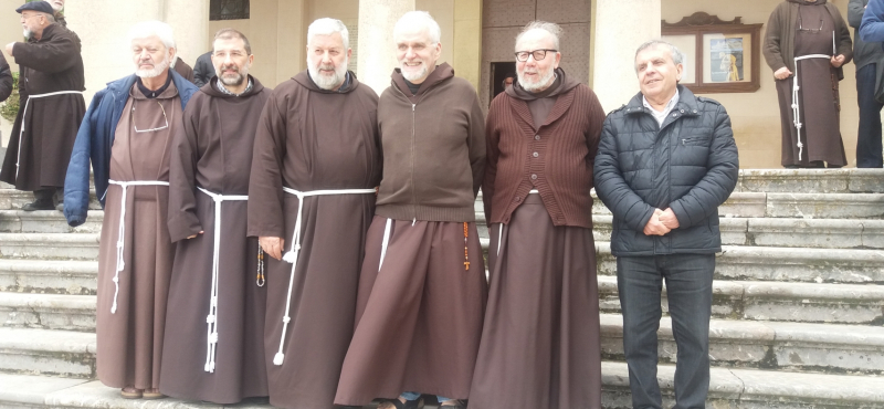 Saudação de Frei Felice Cangelosi aos frades de Minas Gerais - Província  Nossa Senhora da Piedade